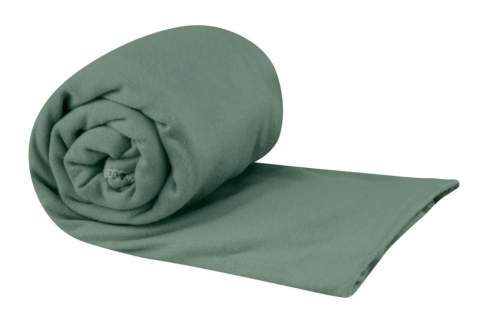 SEA TO SUMMIT ručník Pocket Towel barva: zelená, velikost: X-Large 75 x 150 cm