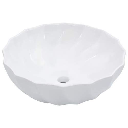 Umyvadlo bílé 46 × 17 cm keramika