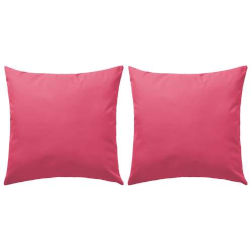shumee Venkovní polštářky 2 ks 60 × 60 cm růžové