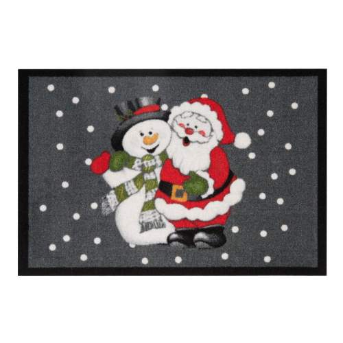 Hanse Home Santa and Snowman, 40 x 60 cm