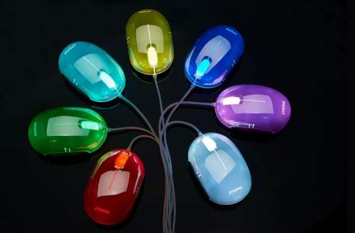 Crono CM646 USB myš, podsvícená, 7 barev CM646