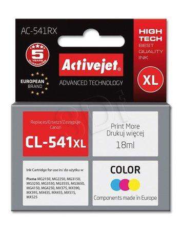 ActiveJet Ink cartridge Canon CL-541XL Prem. Col AC-541RX   18 ml, EXPACJACA0127