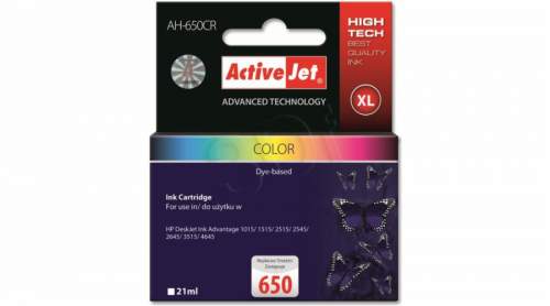 ActiveJet Ink cartridge HP CZ102 Premium Col  AH-650CR   21 ml