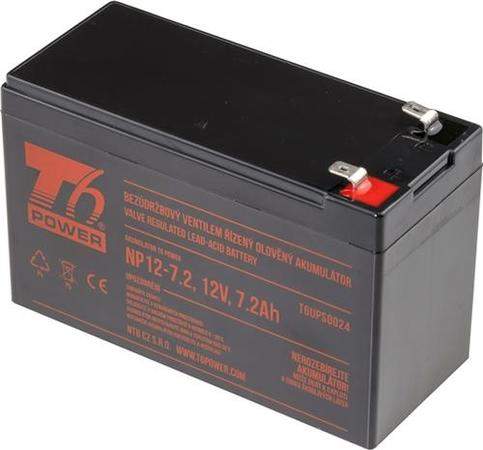 T6 Power NP12-7.2, 12V, 7,2Ah (T6UPS0024)