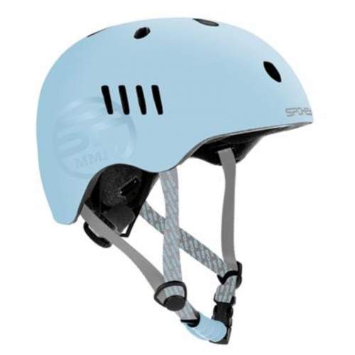 Spokey PUMPTRACK Juniorská cyklistická BMX přilba IN-MOLD, 48-58 cm, modrá 54-58