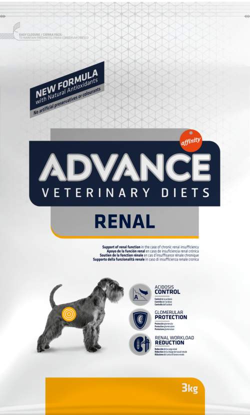 ADVANCE-VETERINARY DIETS Dog Renal Failure 3 kg