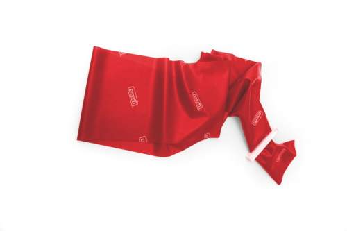 Sissel Fitband Plus Barva: červená, Velikosti: 7,5 cm x 2 m