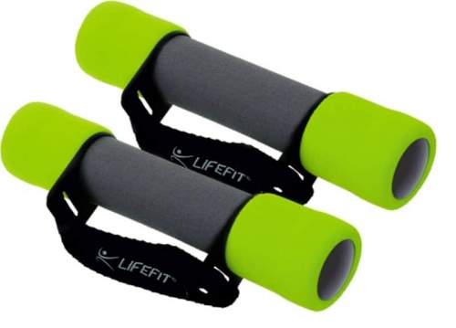 Lifefit PLUS molitanová s páskem, 2x0,5 kg (4891223129595)