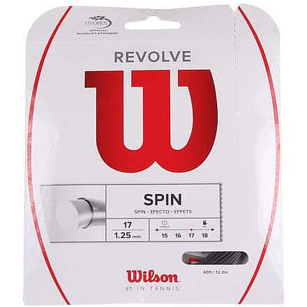 Wilson Revolve tenisový výplet 12,2 m 1,25 Barva Černá