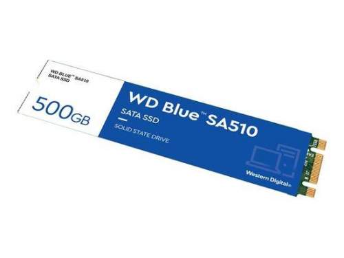 Western Digital sSD 500GB WD Blue SA510 M.2 SATAIII 2280 (WDS500G3B0B)