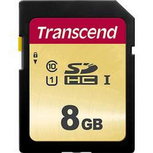 TRANSCEND SDHC karta 8GB 500S, UHS-I U1 (R:95/W:20 MB/s) TS8GSDC500S