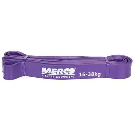 Merco Force Band posilovací guma 208 cm Barva Fialová