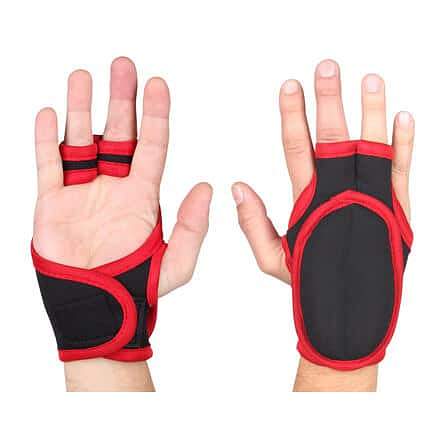 Merco Zátěžové rukavice na Piloxing 2 x 0,25 kg černé-červené
