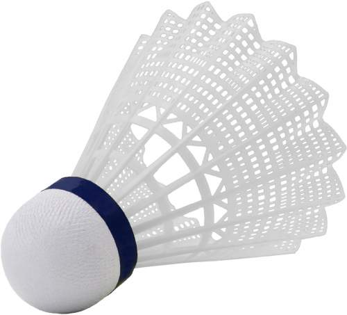 WISH badmintonový míč Air Flow 5000 (6 ks) - bílý