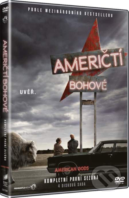 Američtí bohové. American Gods. 4x DVD