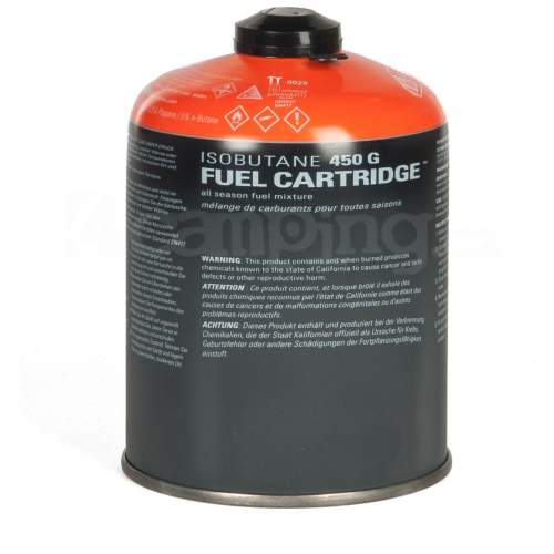 GSI OUTDOORS Isobutane Fuel Cartridge 450g grey
