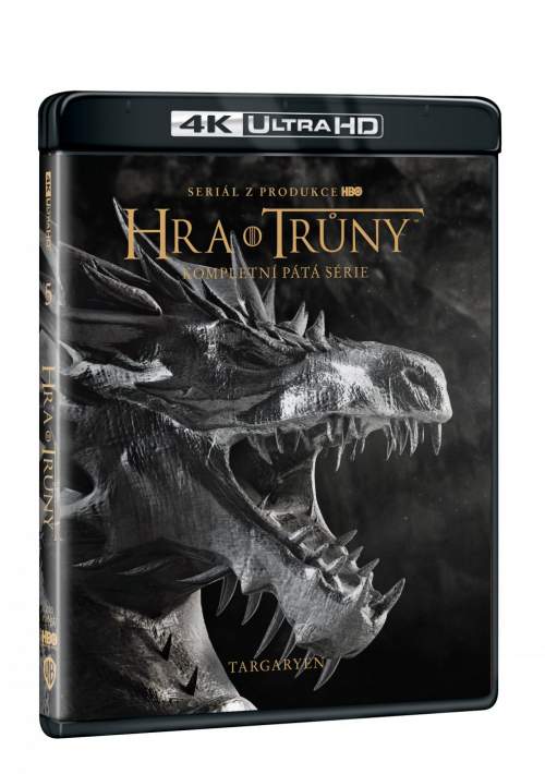 Hra o trůny 5. série (4 Blu-ray 4K Ultra HD)