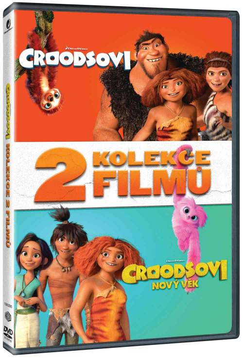 Croodsovi 1+2 (kolekce 2 DVD)
