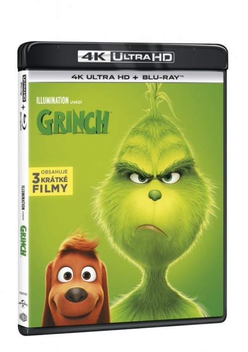 Grinch (2 disky) - Blu-ray + 4K Ultra HD (U00019)