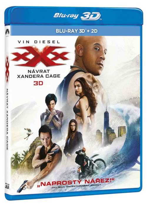 XXX: Návrat Xandera Cage (2D+3D) (2 BLU-RAY)