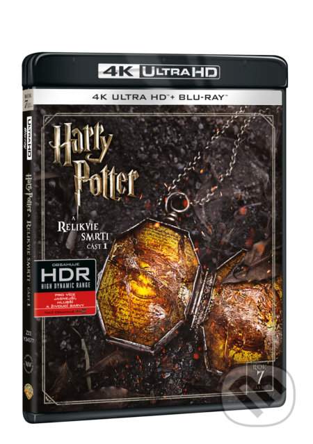 MagicBox Harry Potter a Relikvie smrti - část 1.: 2Blu-ray (UHD+BD)