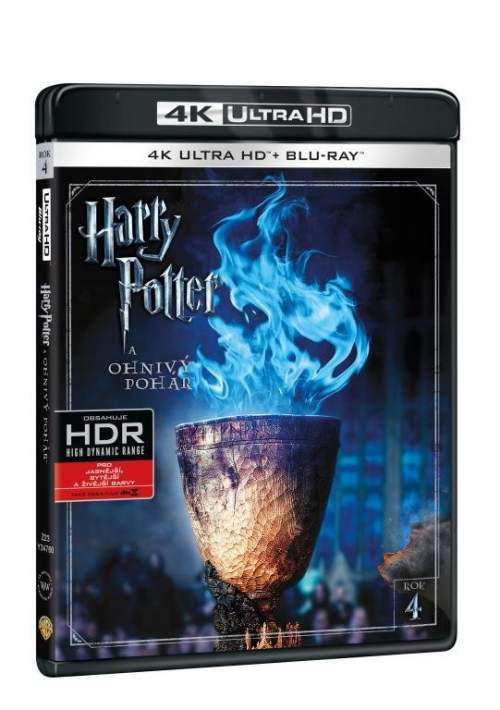 Harry Potter a Ohnivý pohár - 4K Ultra HD Blu-ray + Blu-ray (2BD)