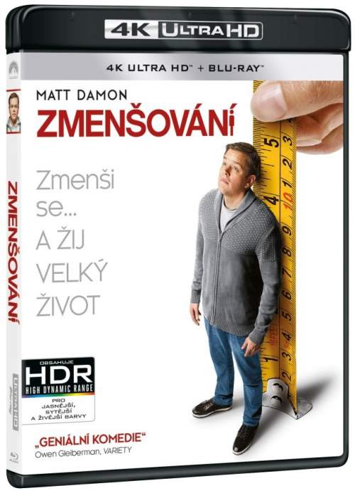 Zmenšování (4K ULTRA HD) - UHD Blu-ray + Blu-ray (2 BD)