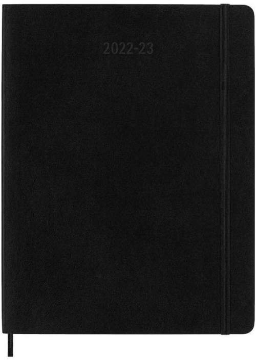 Moleskine Plánovací zápisník 2022-2023 černý XL, měkký