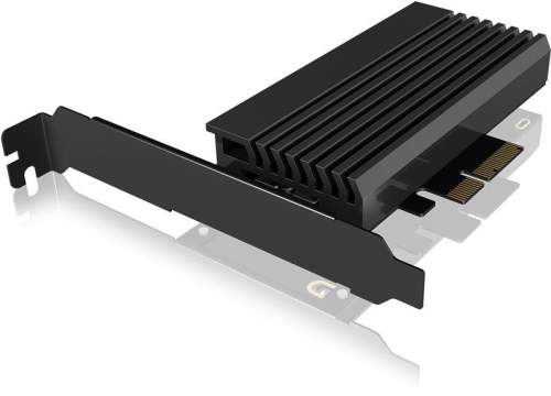 RAIDSONIC IB-PCI214M2-HSL PCIe rozšiřující karta 1x M.2 NVMe SSD pro PC, IB-PCI214M2-HSL
