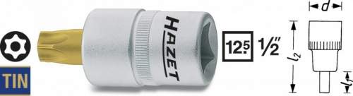 Nástrčný klíč Hazet TORX BO, 1/2", Speciální ocel 992-T45H