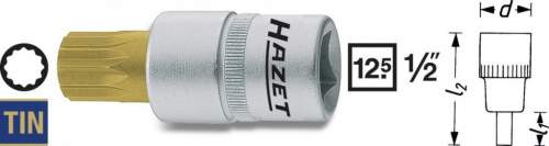 Nástrčný klíč Hazet 5 mm, čtyřzub (XZN), 1/2", Speciální ocel 990-5