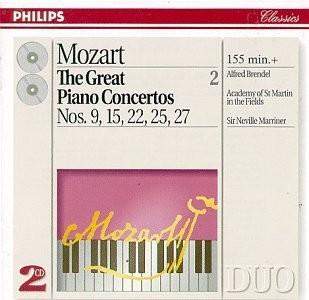 Great Piano Concertos, Vol. 2 - MOZART WOLFGANG A. [CD album]