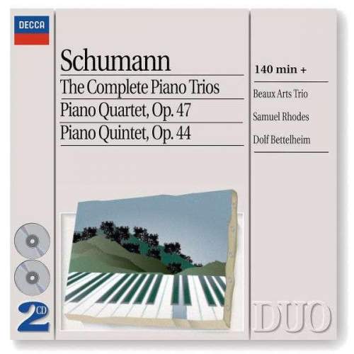 Complete Piano Trio's - SCHUMANN ROBERT [CD album]