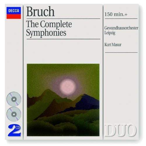 Salvatore Accardo, Gewandhausorchester, Kurt Masur – Bruch: The 3 Symphonies/Works for Violin & Orchestra CD