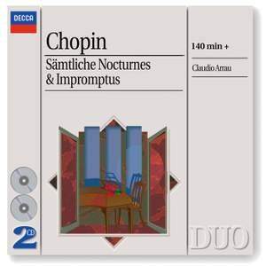 Claudio Arrau – Chopin: The Complete Nocturnes/The Complete Impromptus CD