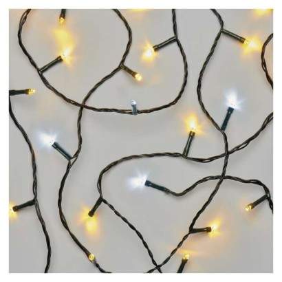 Emos LED vánoční řetěz 18 m teplá/studená bílá