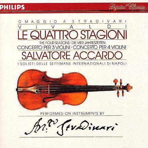 Le Quattro Stagioni - Concerto per 3 & 4 Violini [CD album]