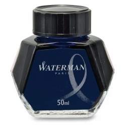 Waterman - lahvičkový inkoust - modročerný, 50 ml