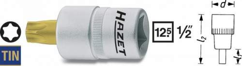 Nástrčný klíč Hazet TORX, 1/2", Speciální ocel 992-T40