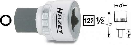 Nástrčný klíč Hazet 8 mm, inbus, 1/2", Speciální ocel 985-8