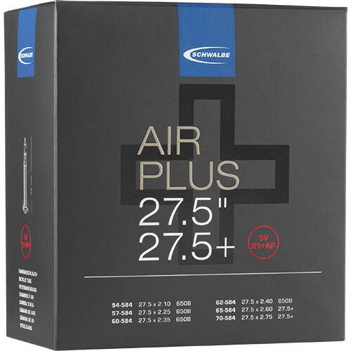 Schwalbe Air Plus 27,5" duše 54-70/584 galuskový ventil