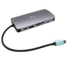 i-tec USB-C Metal Nano Dock HDMI/VGA with LAN + PD 100 W + zdroj 112W (PD 100W) C31NANOVGA112W