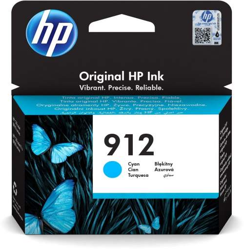 HP 912 černá - originální náplň (3YL80AE)