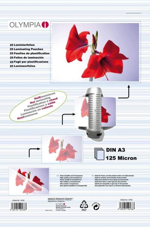 OLYMPIA A3/250 lesklé - balení 25 ks (9183)