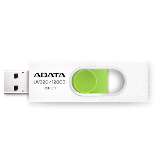 ADATA USB UV320 64GB white/green (USB 3.0) - AUV320-64G-RWHGN
