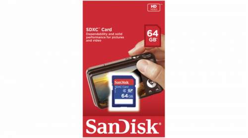 SanDisk SDXC karta 64GB (Class 4) SDSDB-064G-B35