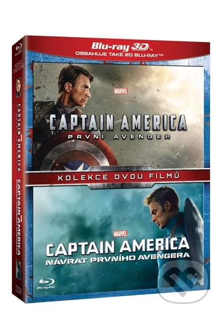 Captain America kolekce 3D Blu-ray3D