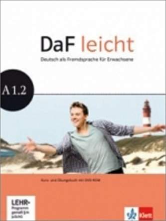 DaF leicht A1.2 – Kurs/Arbeitsbuch + DVD-Rom - Klett