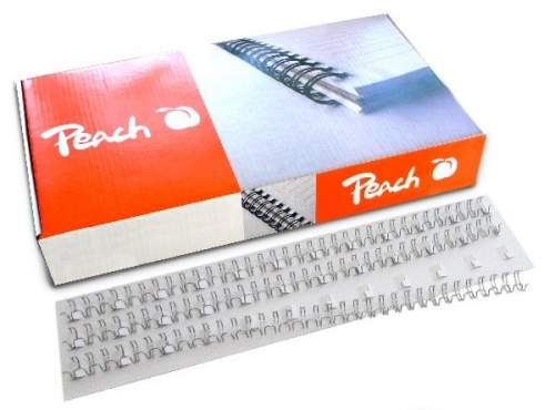 PEACH A4 6 mm stříbrný - balení 100 ks (PW064-01)