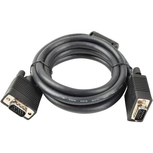 PremiumCord Kabel k monitoru HQ (Coax) 2x ferrit,SVGA 15p, DDC2,3xCoax+8žil, 7m